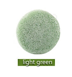 Natural Round Shape Konjac Sponge Face Cleaning Sponge Natural Round Shape Konjac Sponge Face Cleaning Sponge